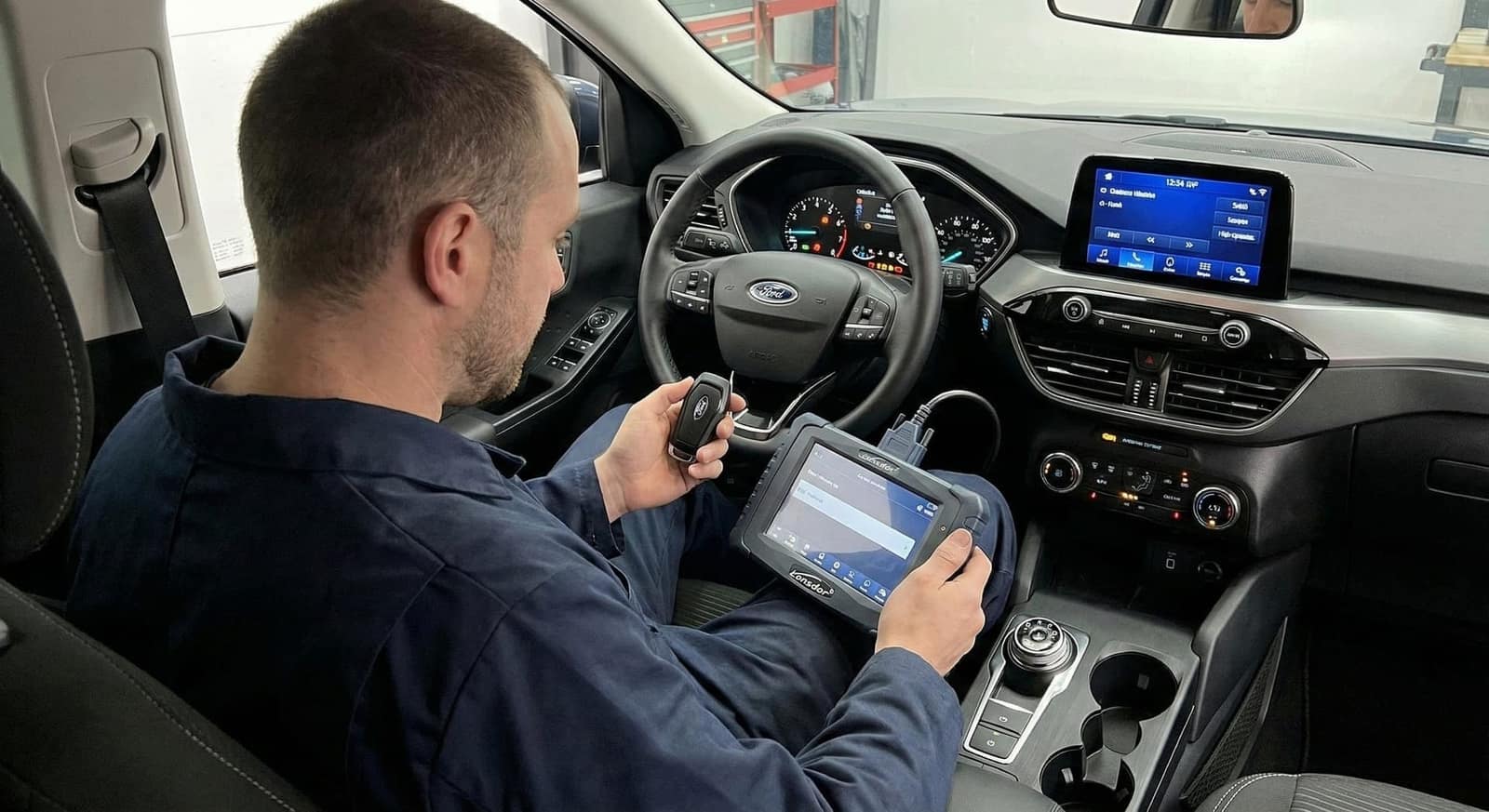 Programming a Ford key fob with Lonsdor diagnostic tool